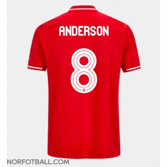 Billige Fotballdrakt Nottingham Forest Elliot Anderson #8 Replika Hjemmedrakt 2025-26 Kortermet